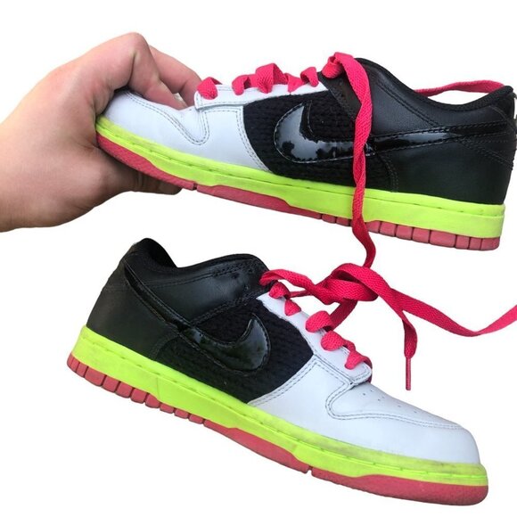 RARE 2008 Nike Dunk Low 'Berry Volt' Size 6.5 - Picture 6 of 10